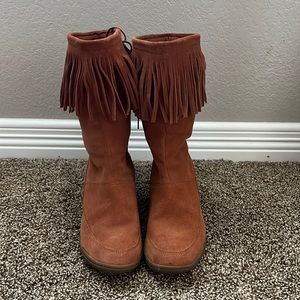 Fringe Boots